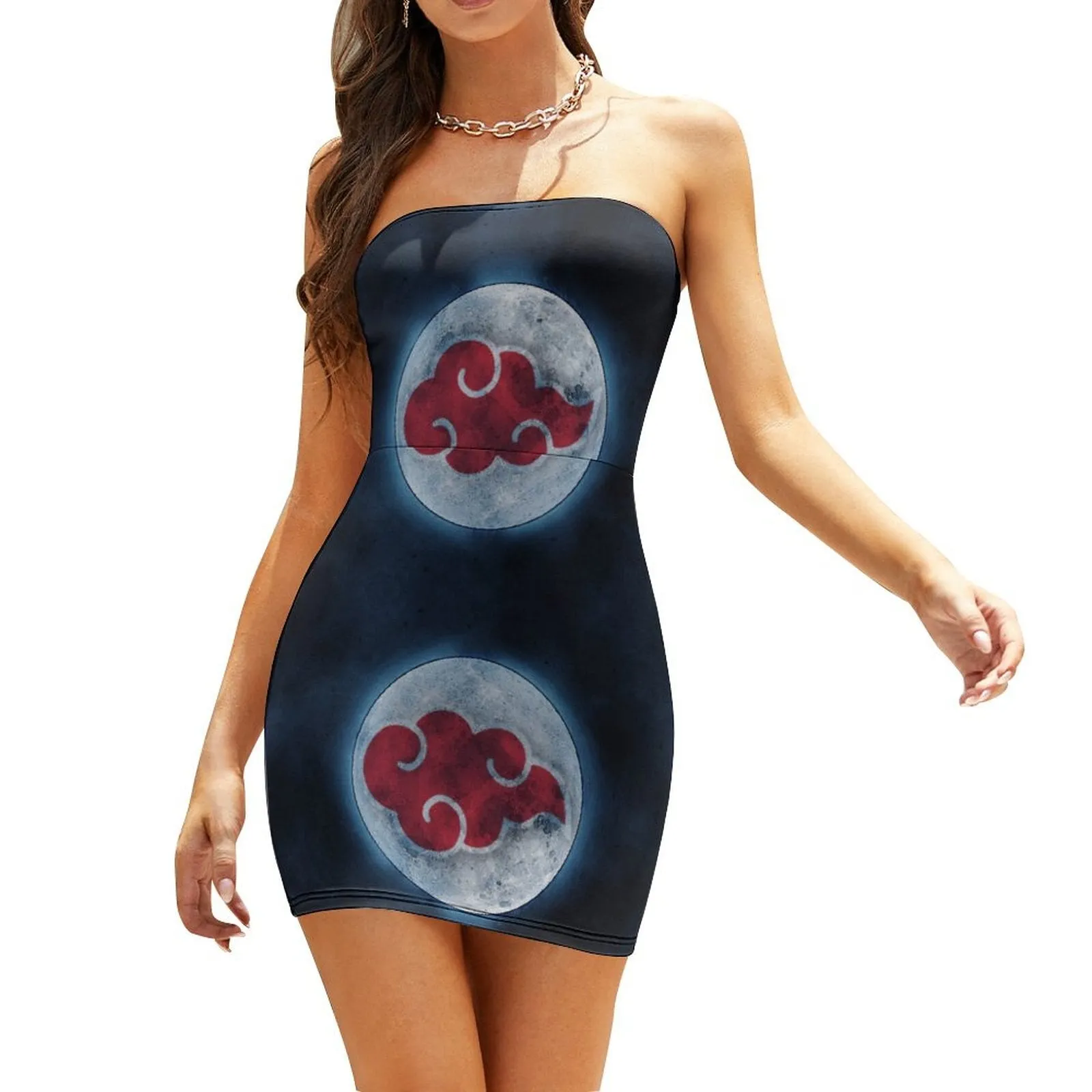 2022 Women Japanese Anime Akatsuki Sasuke Wedding Dress Akatsuki Japan Comics Manga Dress Top Quality  Woman&#39;s Gown