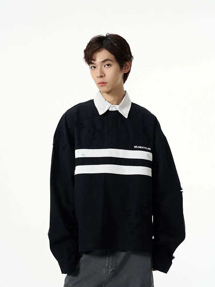 77Fight Two Lines Polo Shirt
