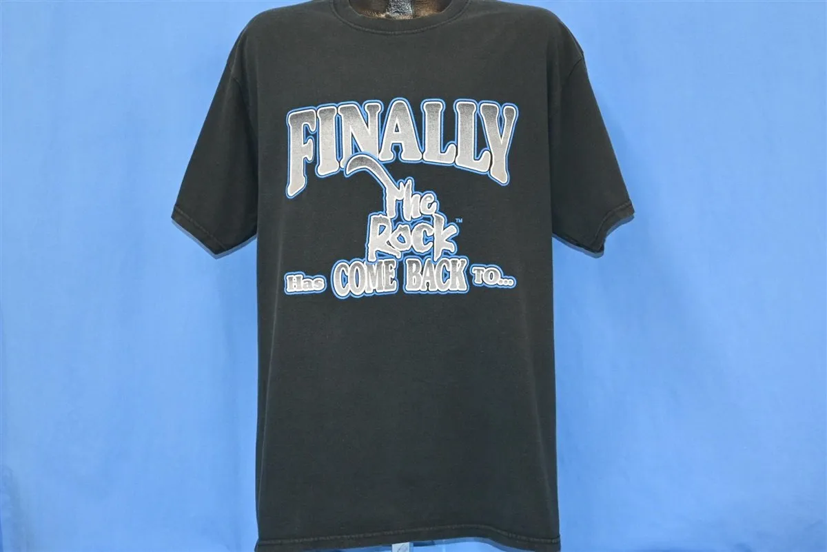 90s The Rock Come Back to Indianapolis WWF t-shirt Extra Large