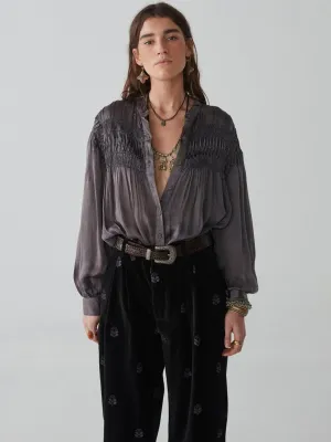 Aida Blouse - Silver