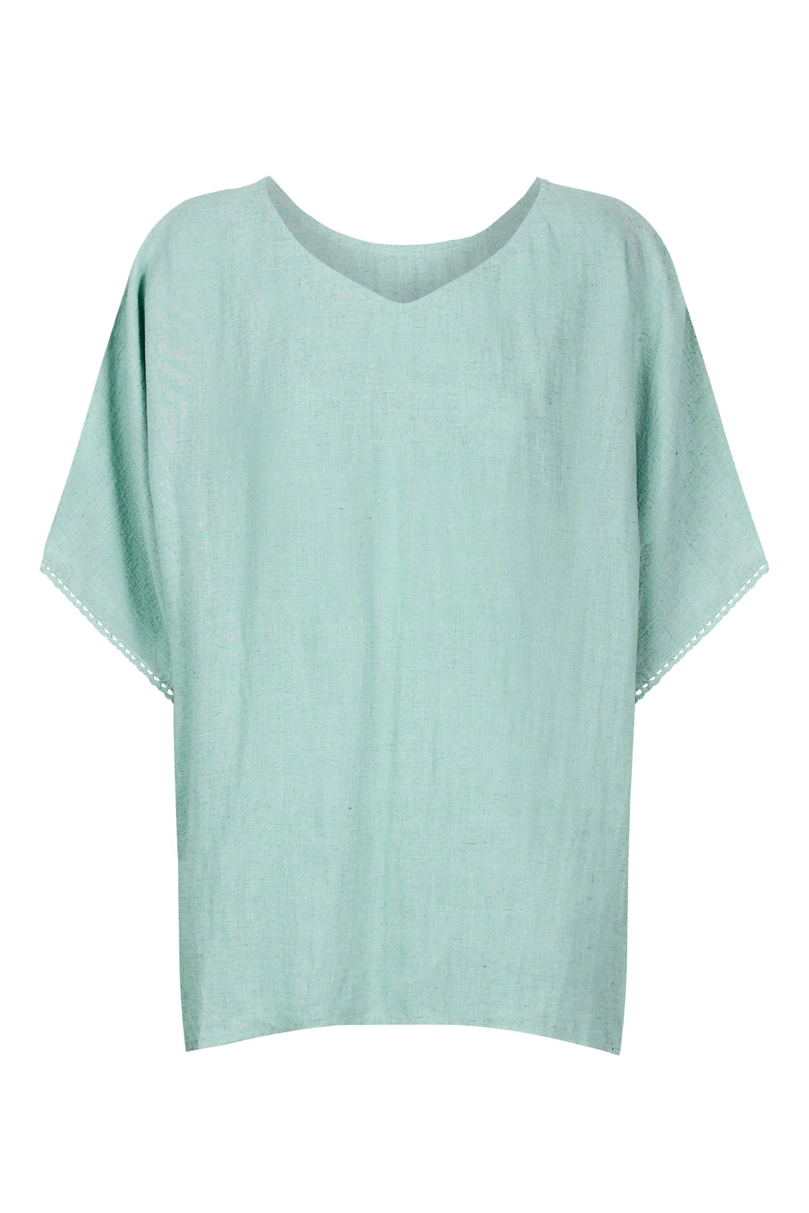 Amelie Relaxed Top -Seafoam
