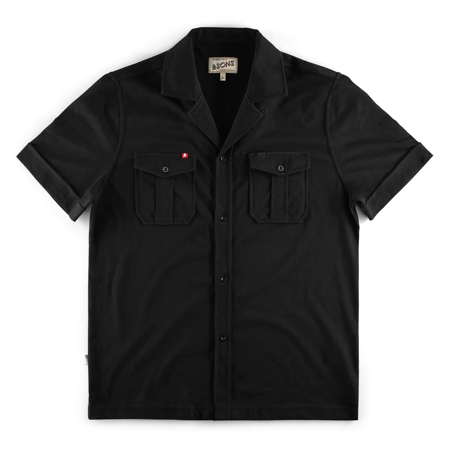 &SONS Westside Shirt Black