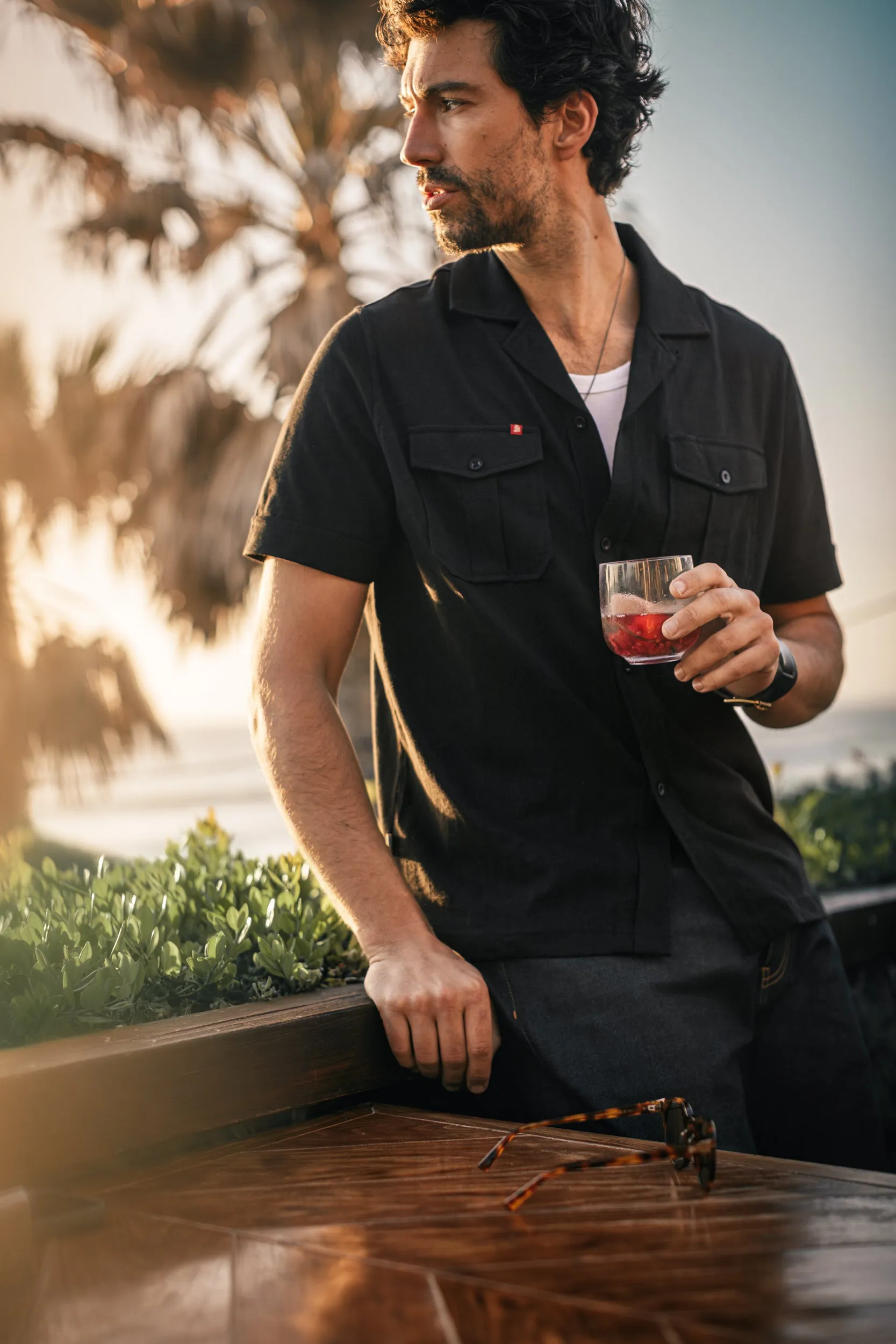 &SONS Westside Shirt Black