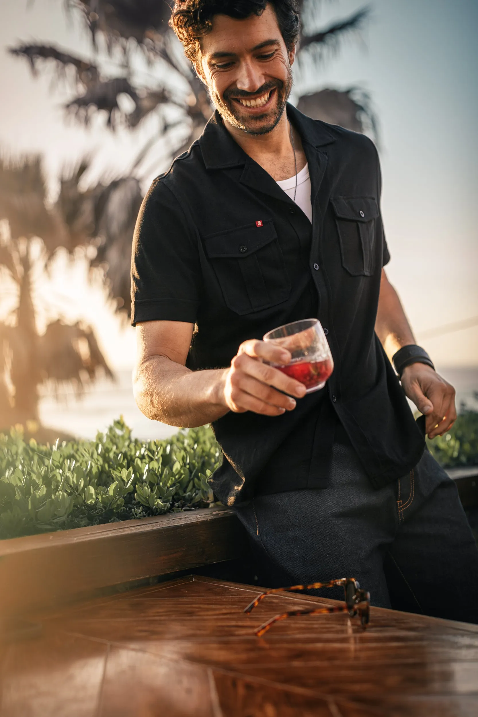 &SONS Westside Shirt Black