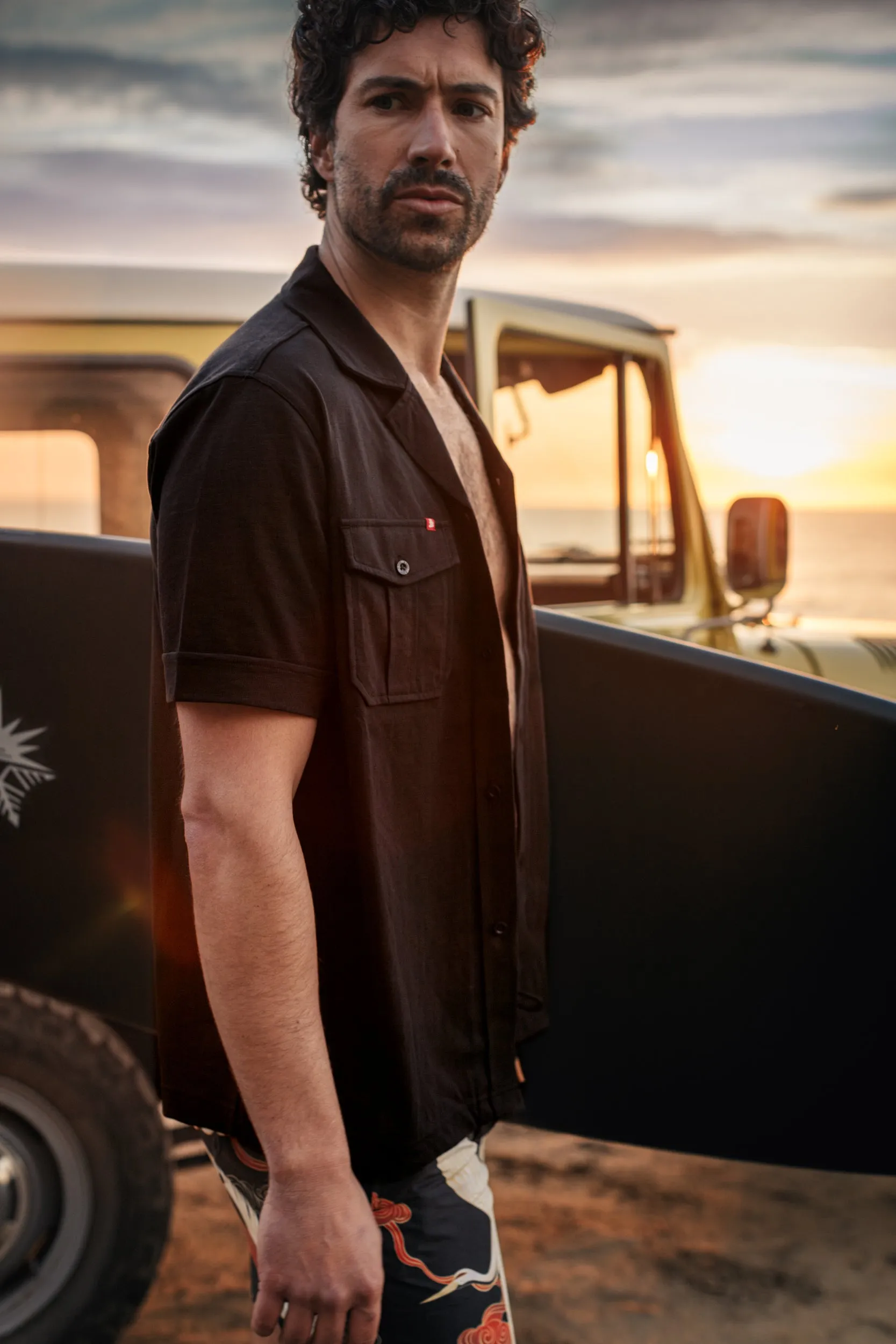 &SONS Westside Shirt Black