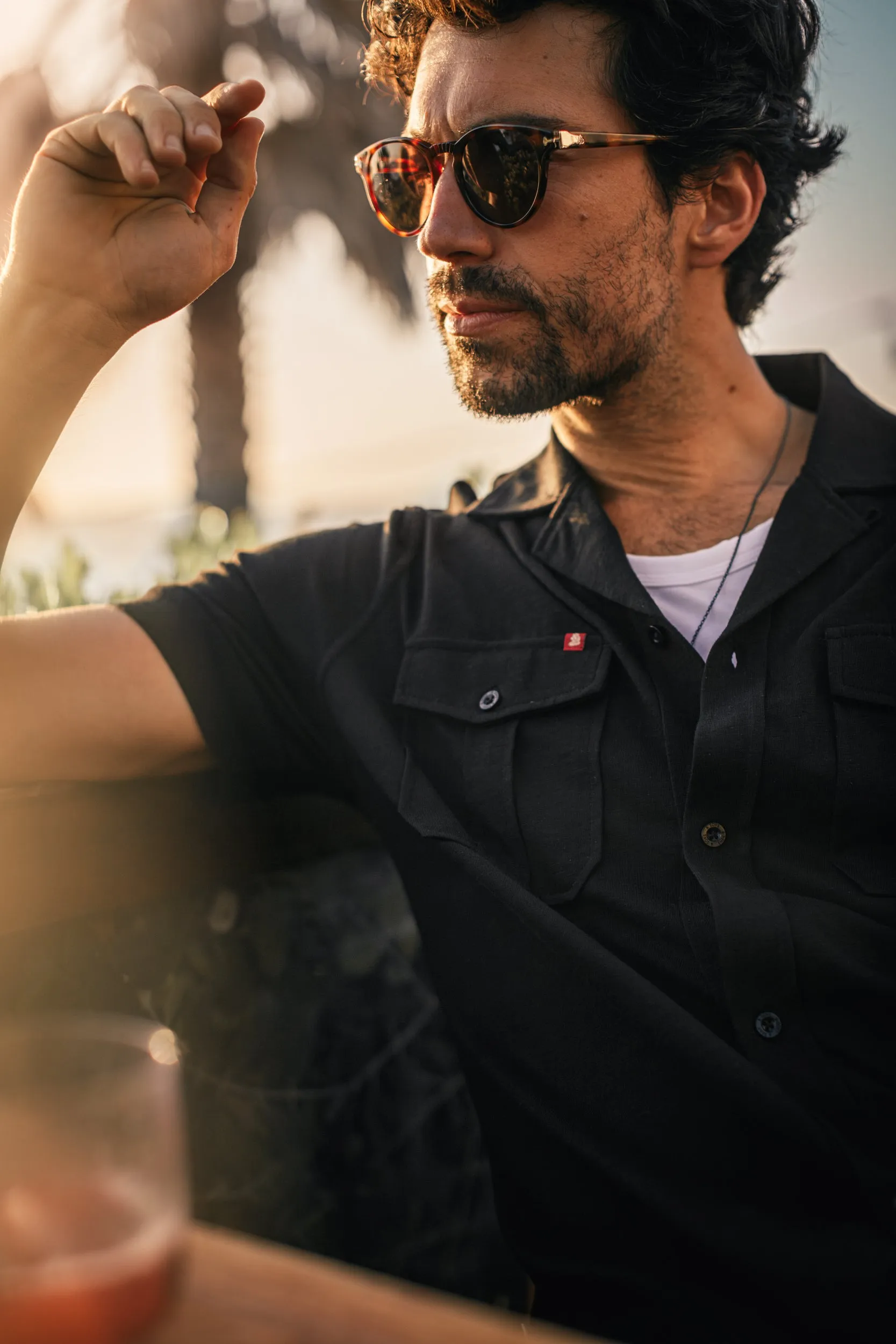 &SONS Westside Shirt Black
