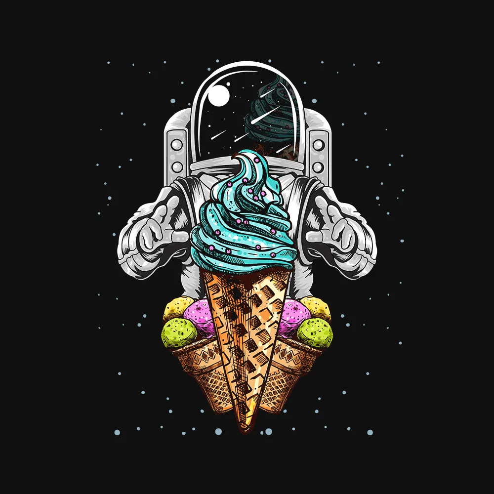 Astronaut Ice Cream