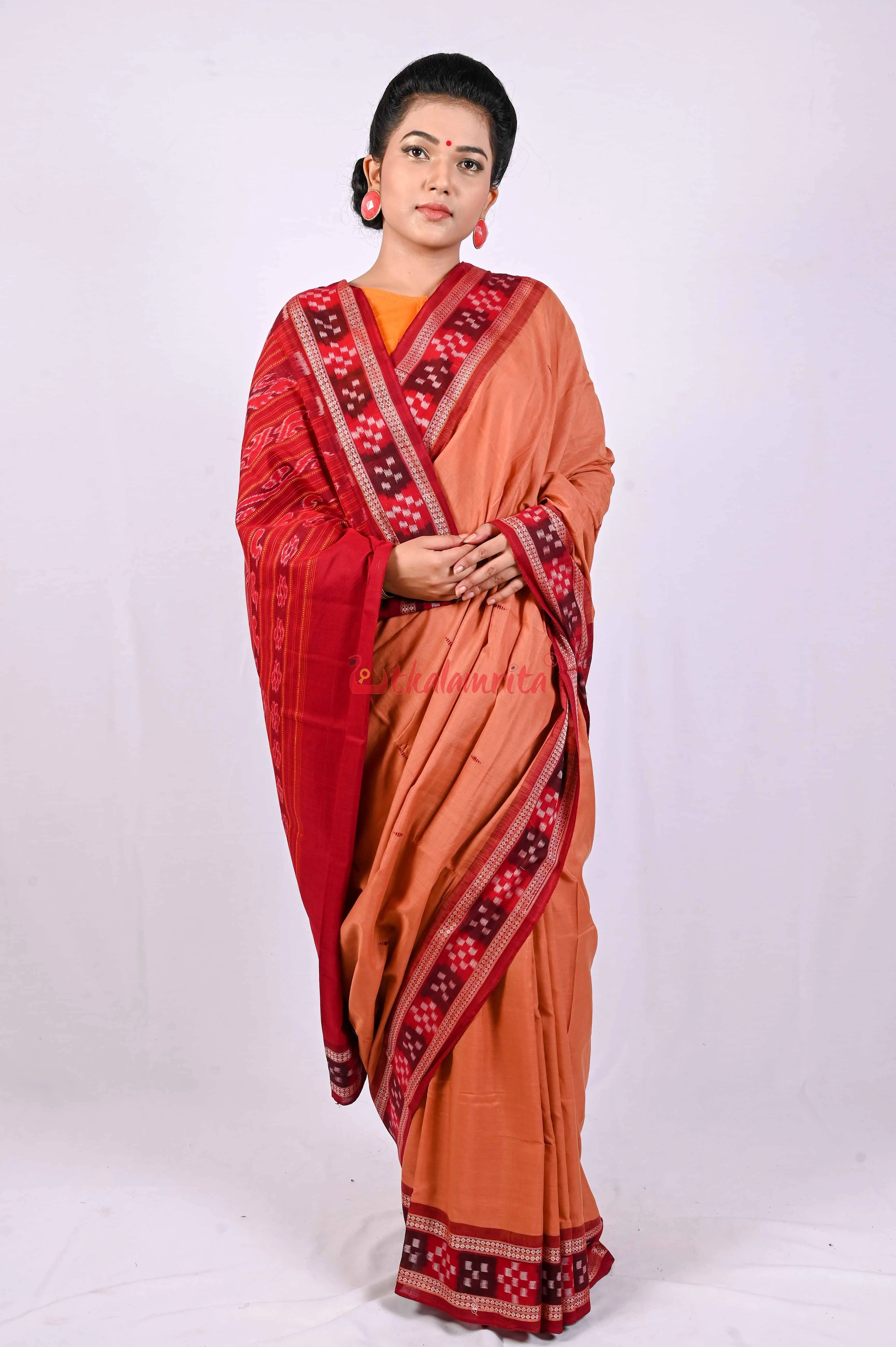 Badami Dhadi Sakta Saree