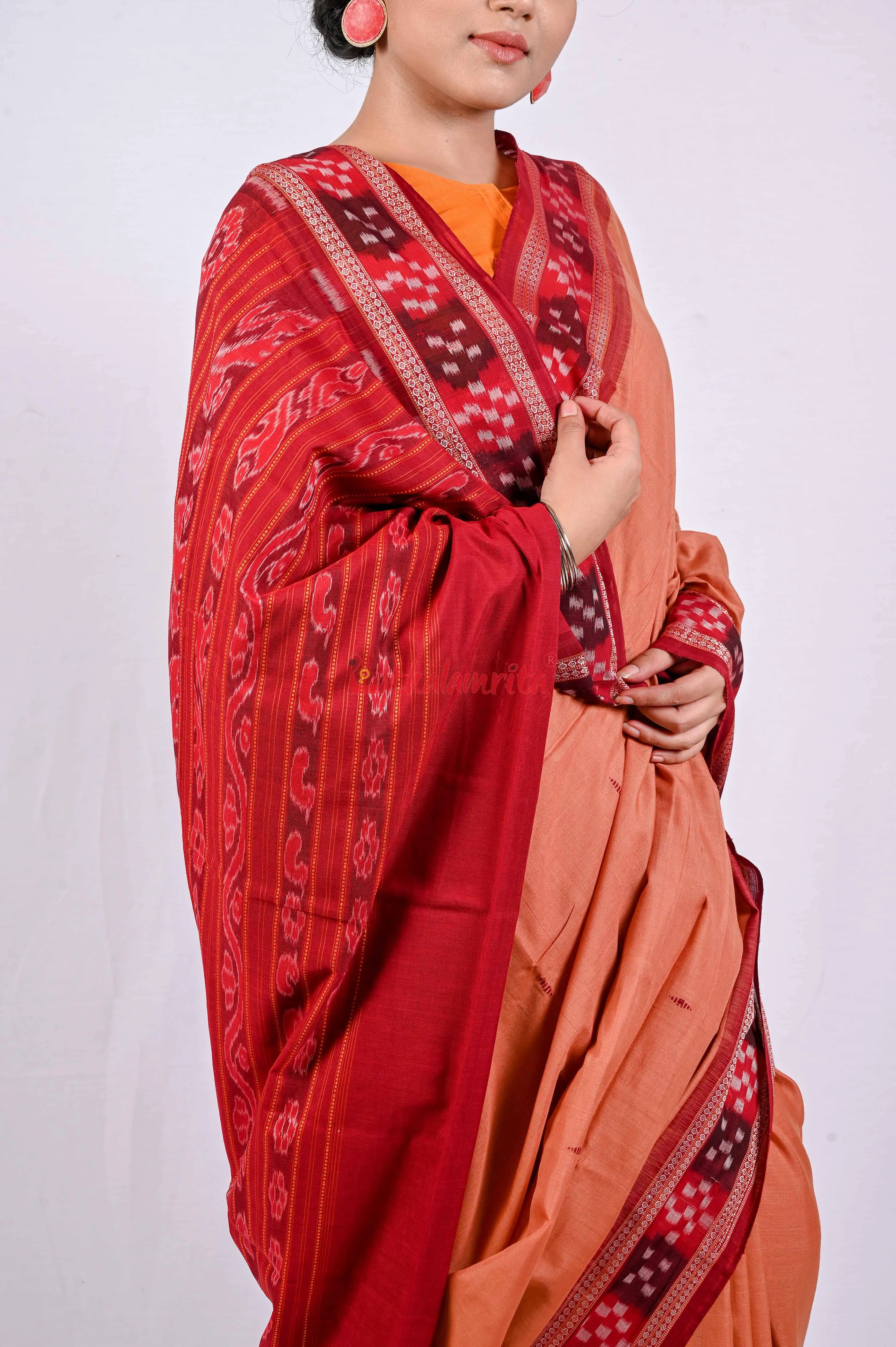 Badami Dhadi Sakta Saree
