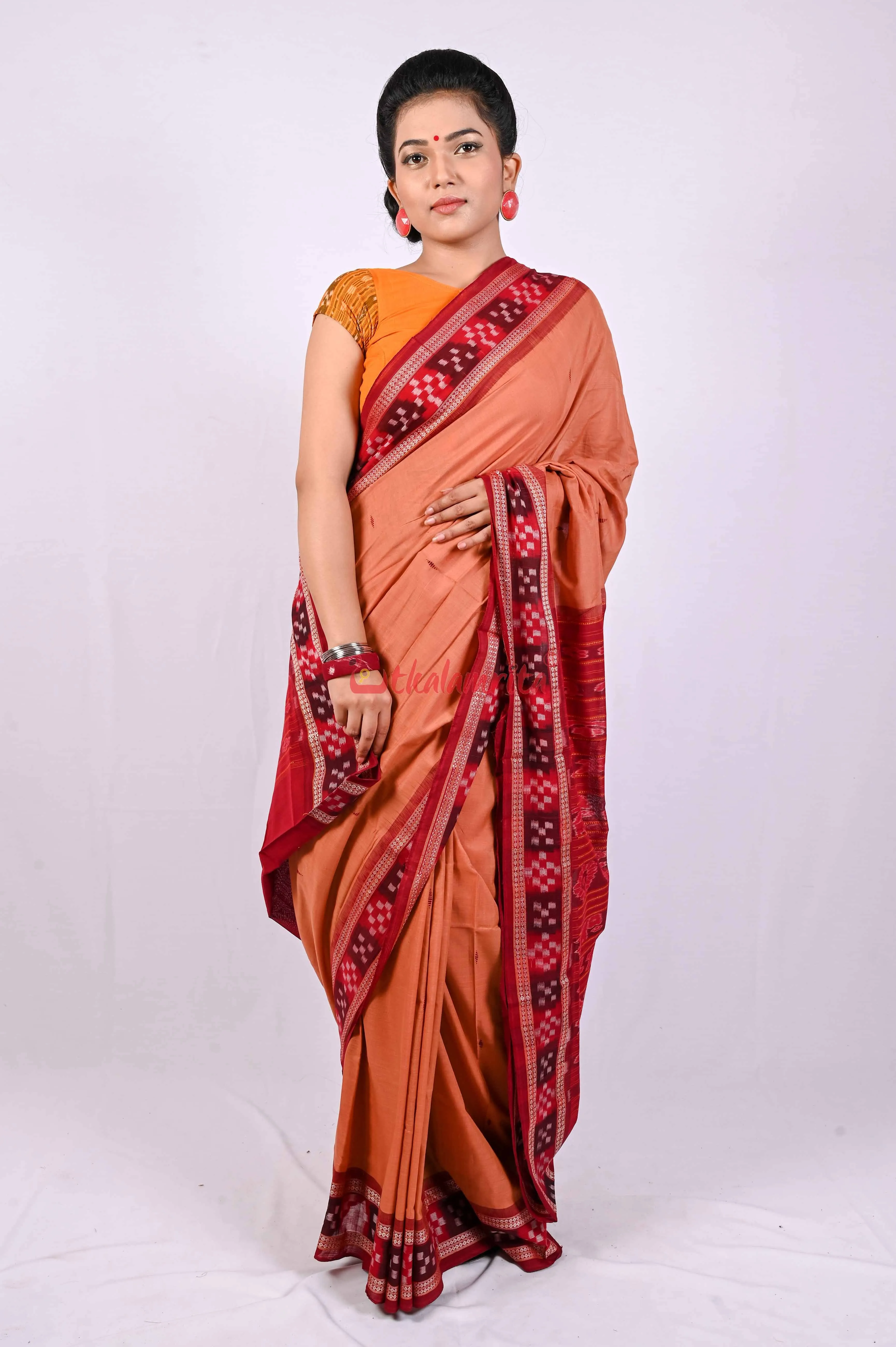 Badami Dhadi Sakta Saree