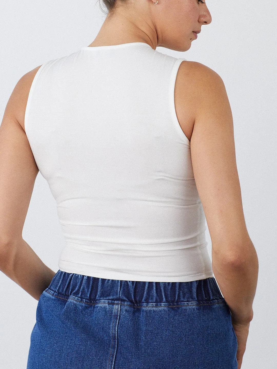 Betty Top - White