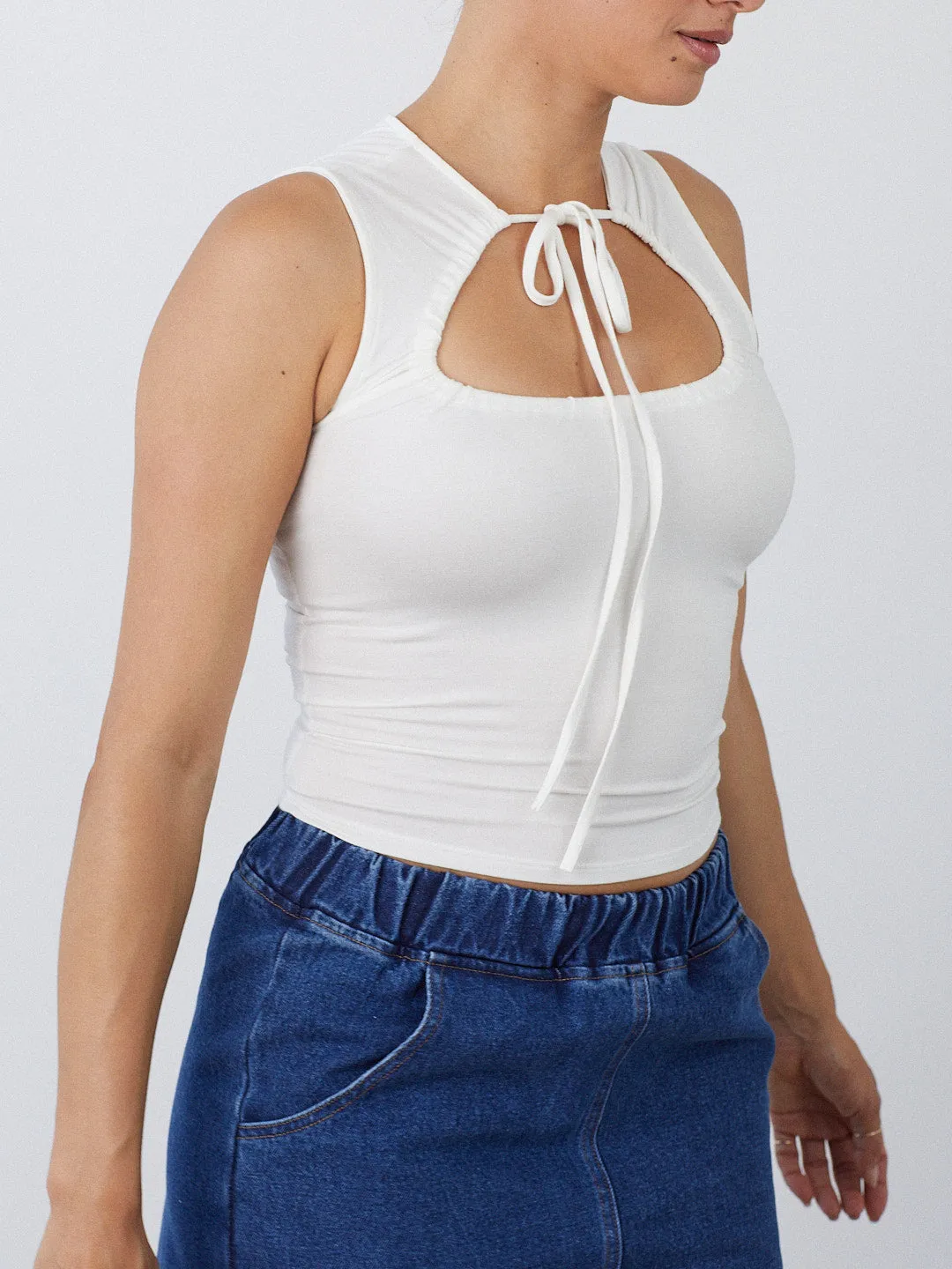 Betty Top - White