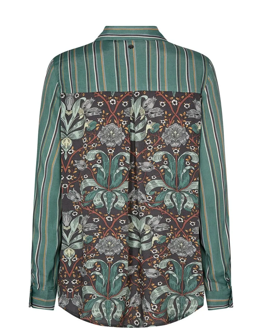 Cari Aclair Shirt | Blue Spruce