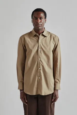 Chambray Classic Shirt - Olive Beige