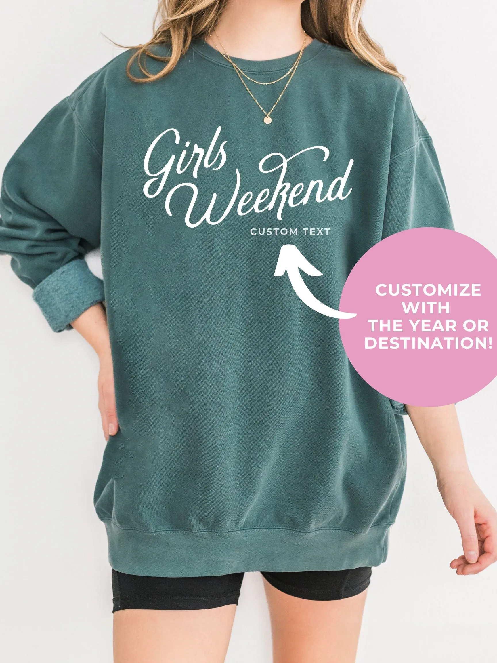 Custom Girls Weekend Sweatshirt