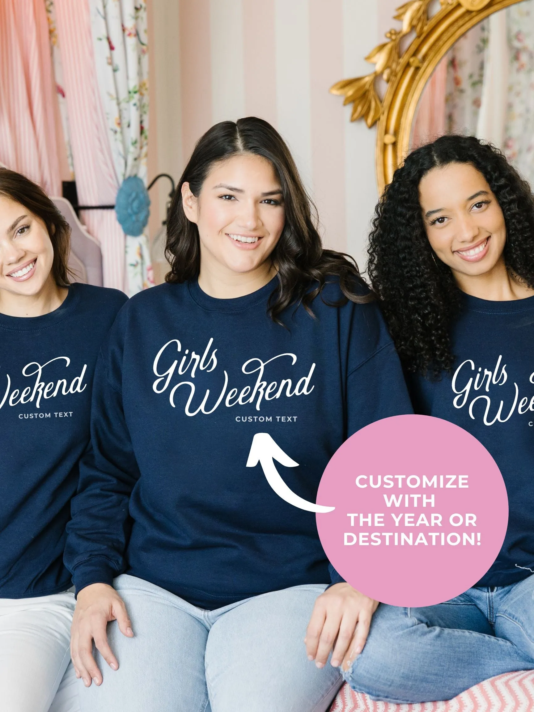 Custom Girls Weekend Sweatshirt
