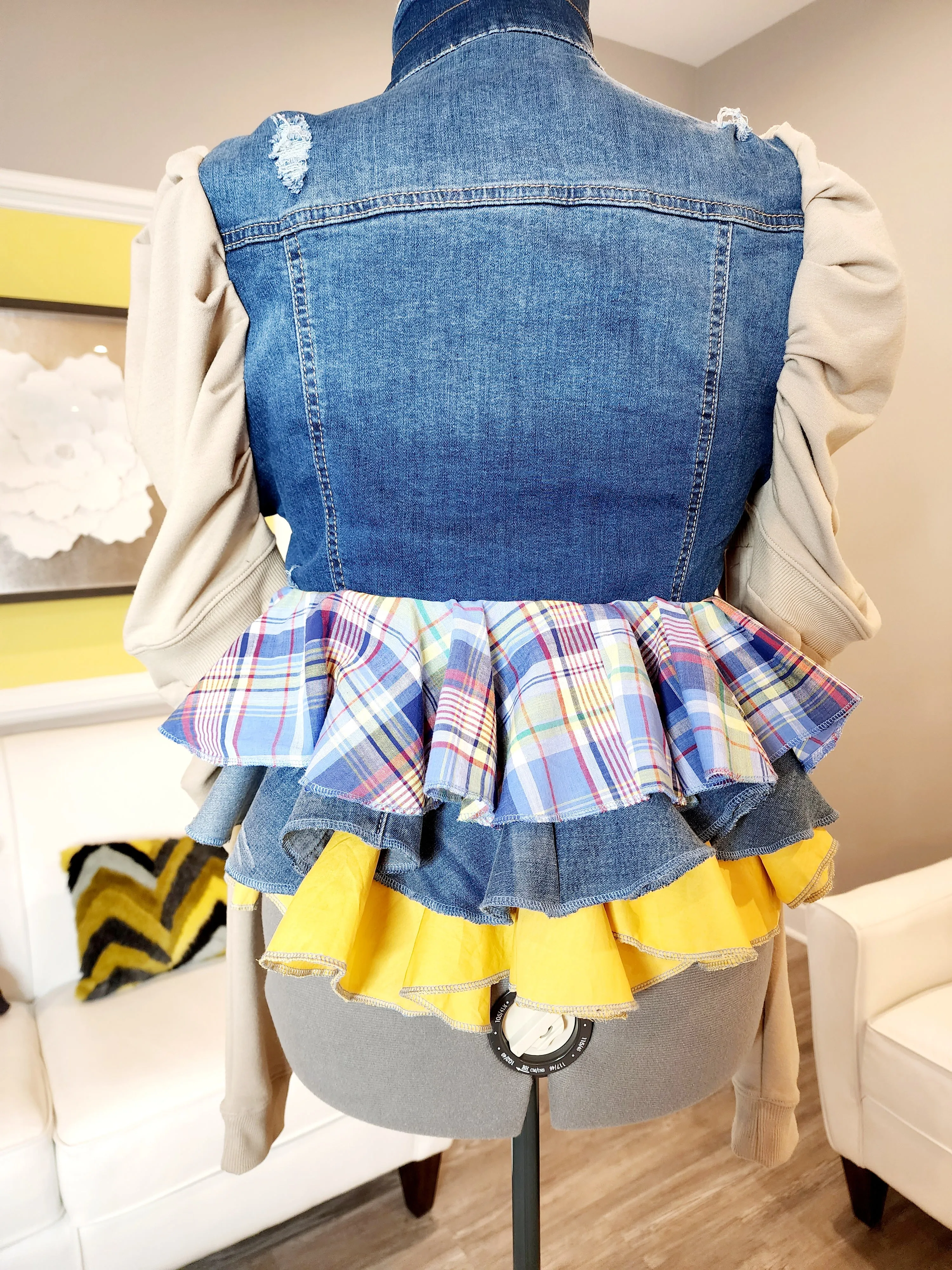 Custom Peplum Jacket