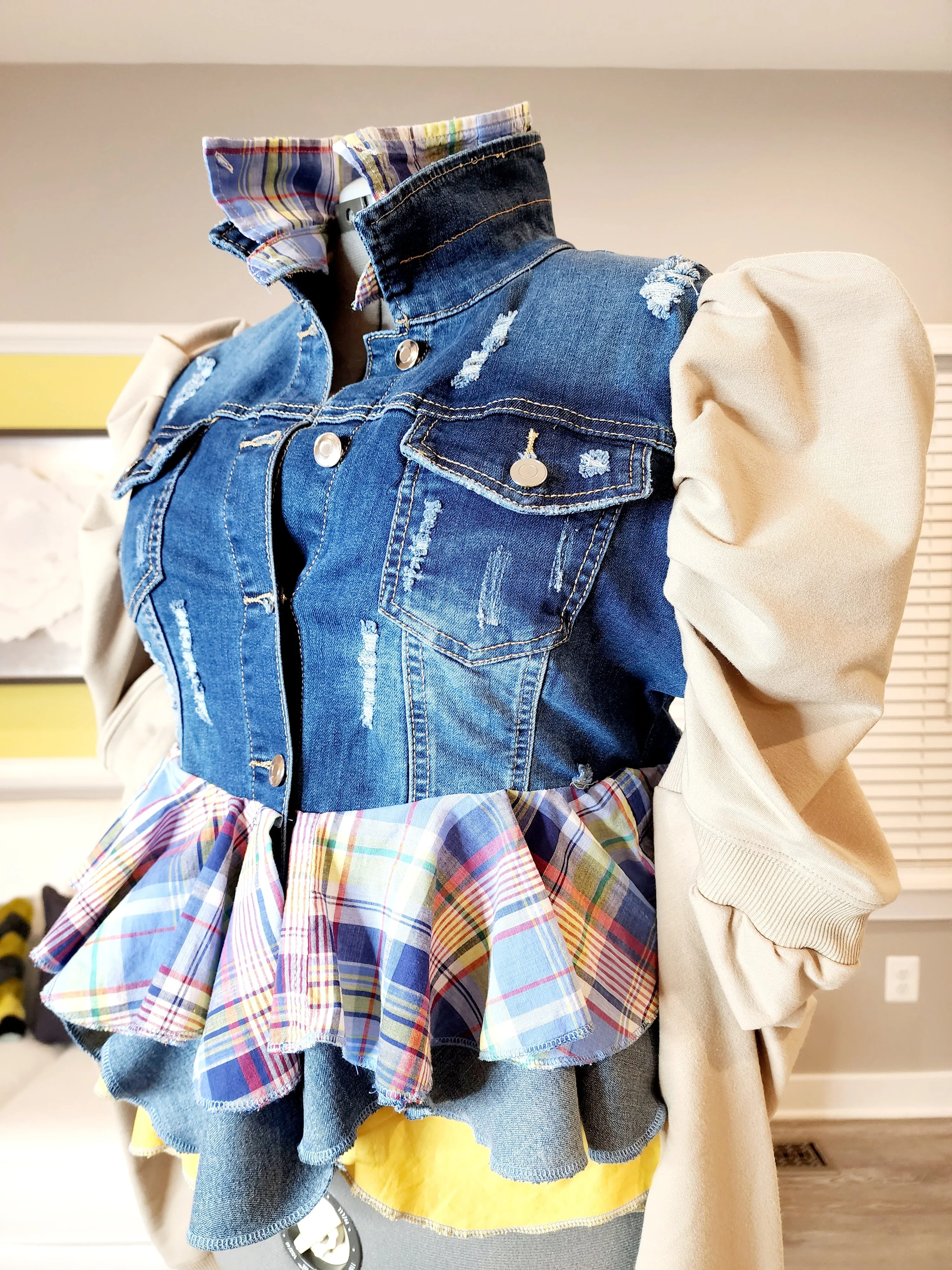 Custom Peplum Jacket