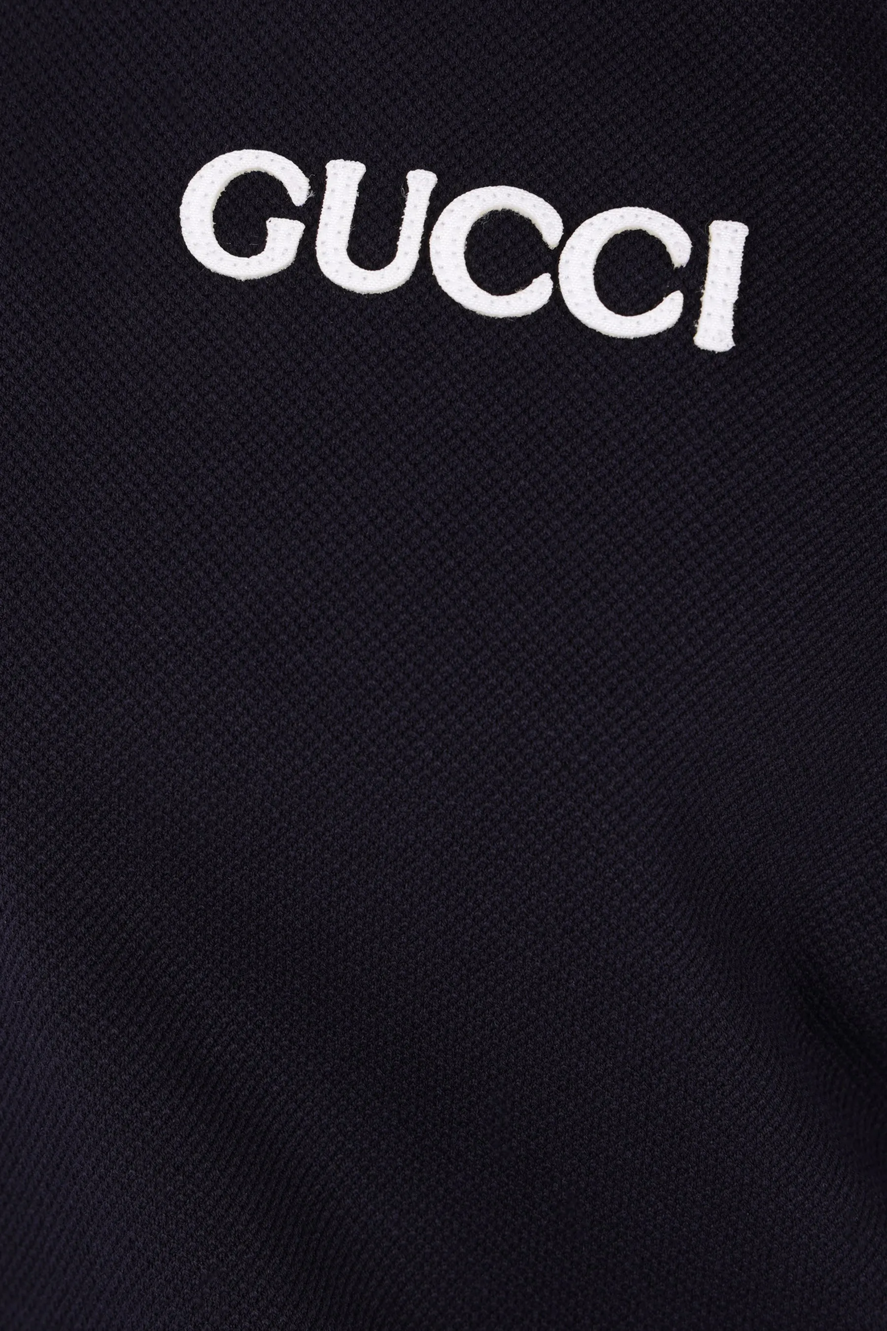 Embroidered Stretch Piquet Polo Shirt