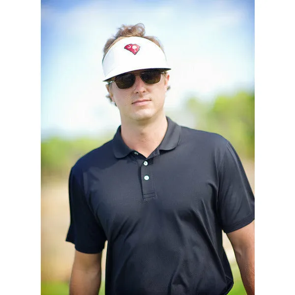 Florida Gainesville Clubhouse Performance Polo White