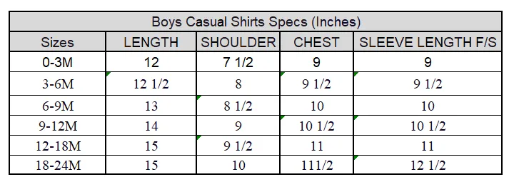 Infant Boys Cotton Slub Casual Shirt F/S (New The Crew)-Blue