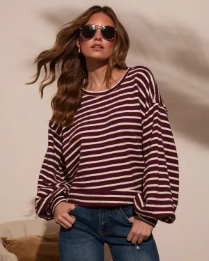Jemelah Striped Sweatshirt