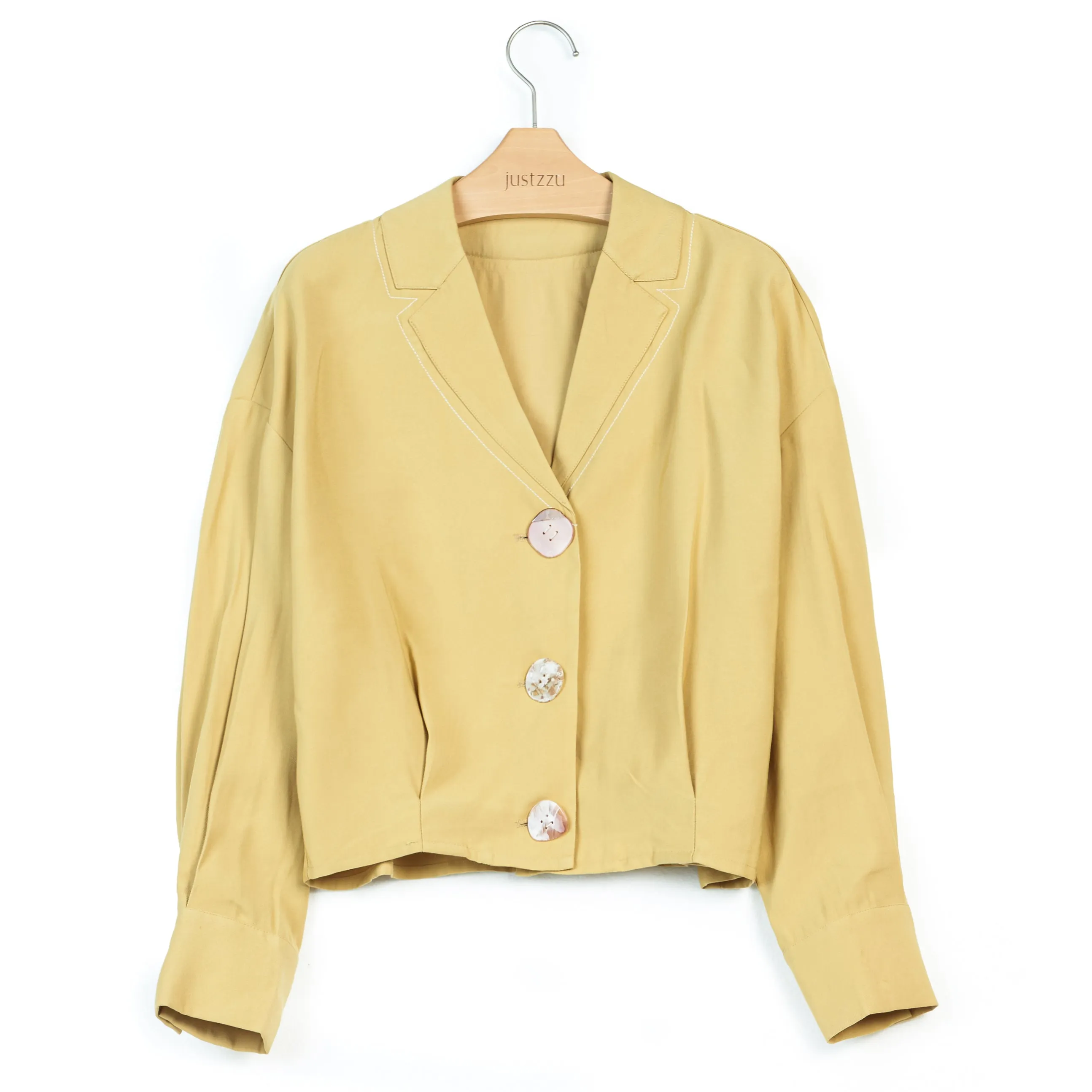 JUSTZZU  Retro Blouse Shirts