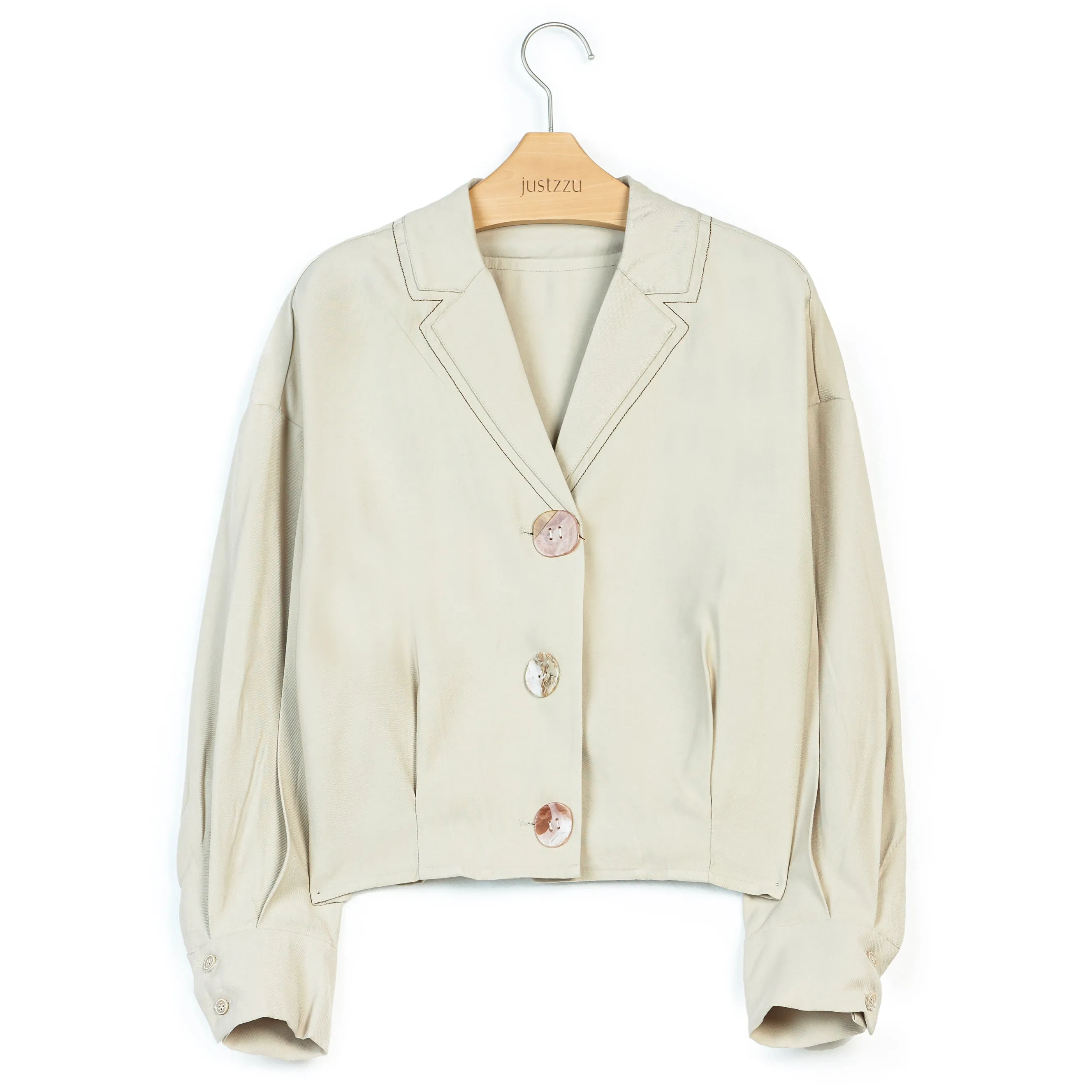 JUSTZZU  Retro Blouse Shirts