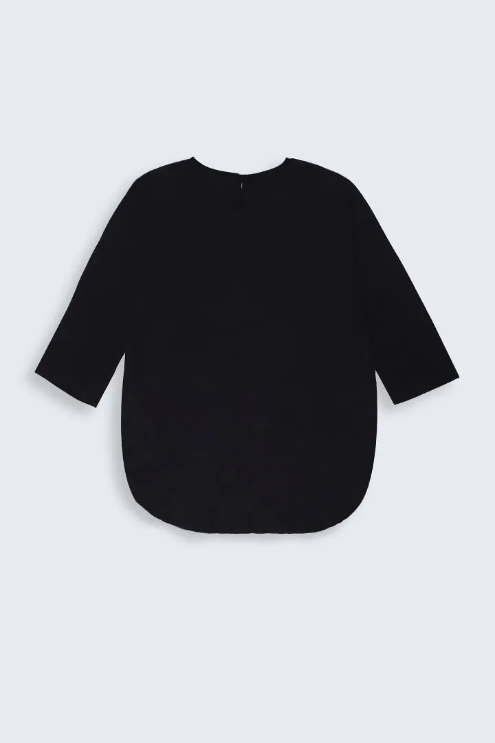 Keyhole Neckline Top