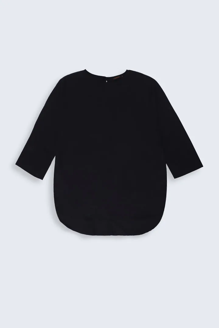 Keyhole Neckline Top