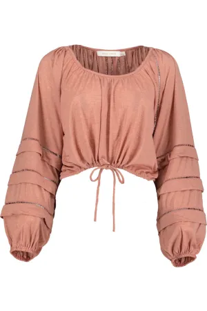 Kiki Drawstring Blouse
