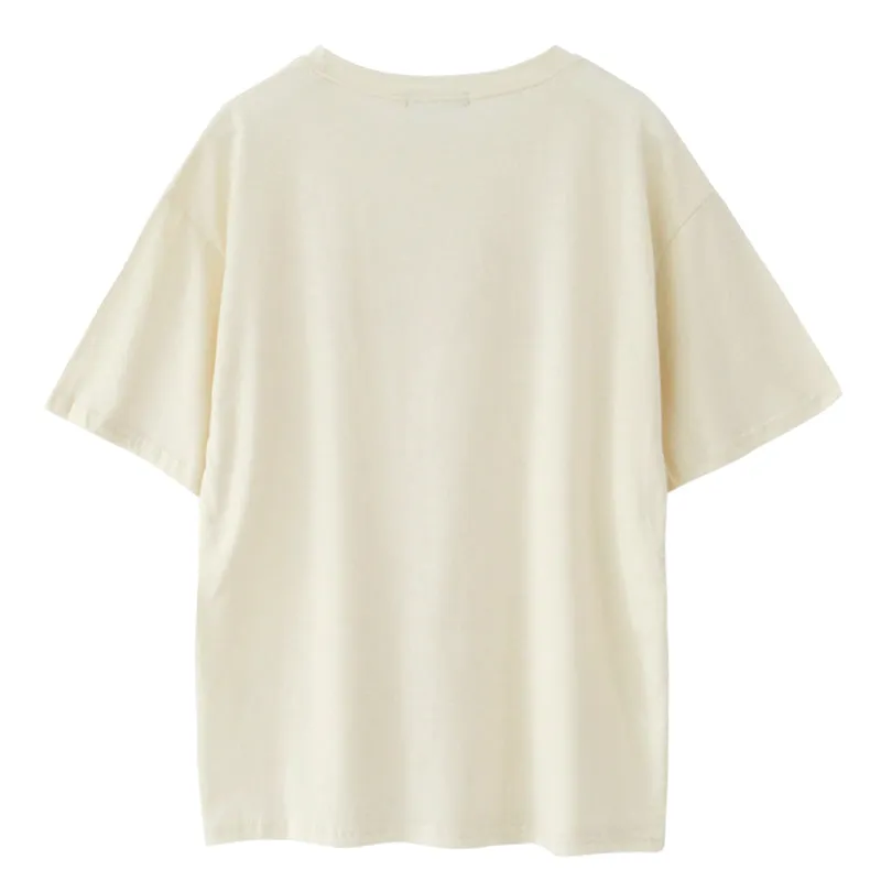 [Korean Style] Champ Letter Print Box Tee