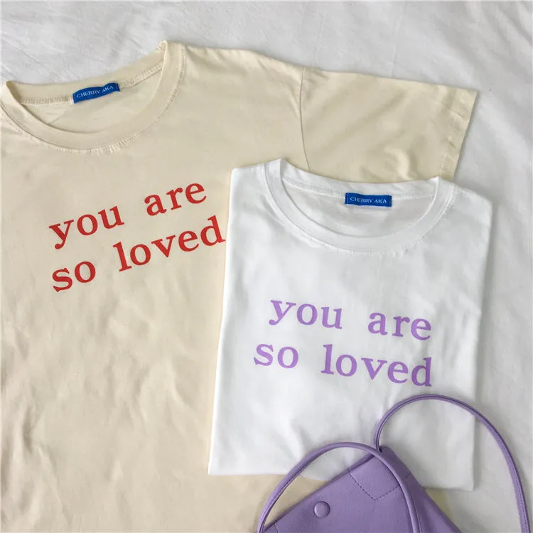 [Korean Style] Champ Letter Print Box Tee