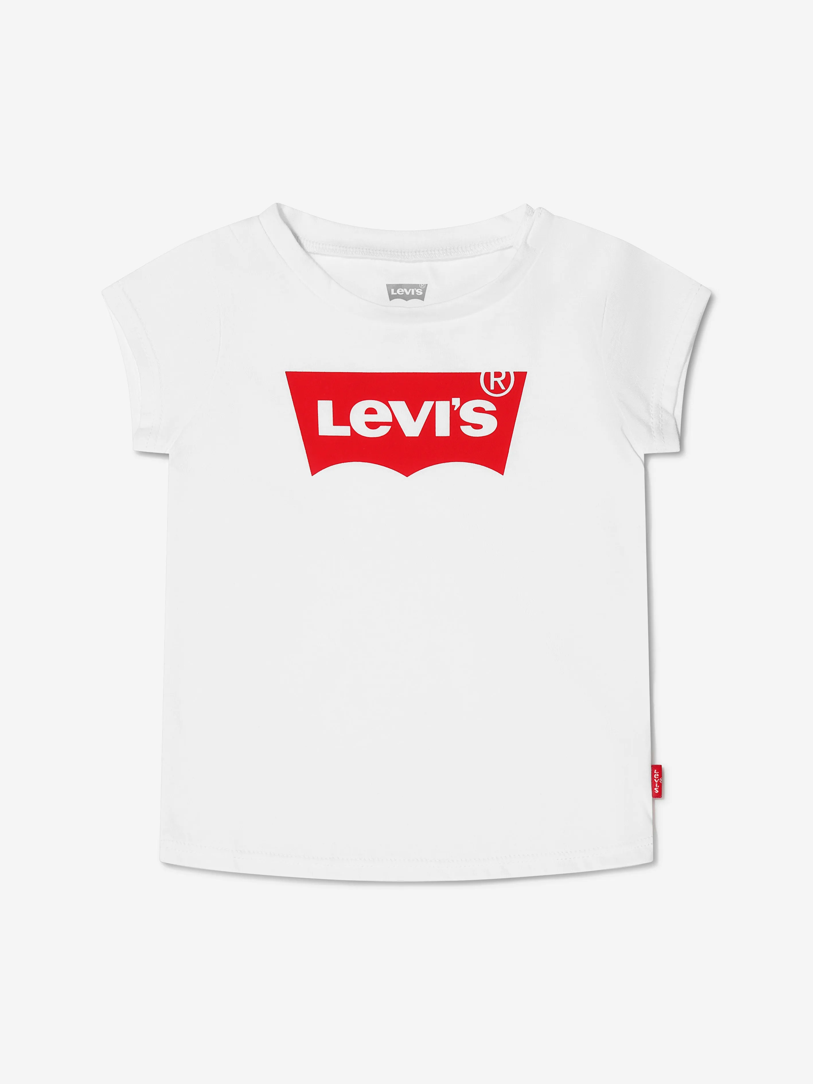 Levi's Wear Baby Girls Batwing A Line T-Shirt in White