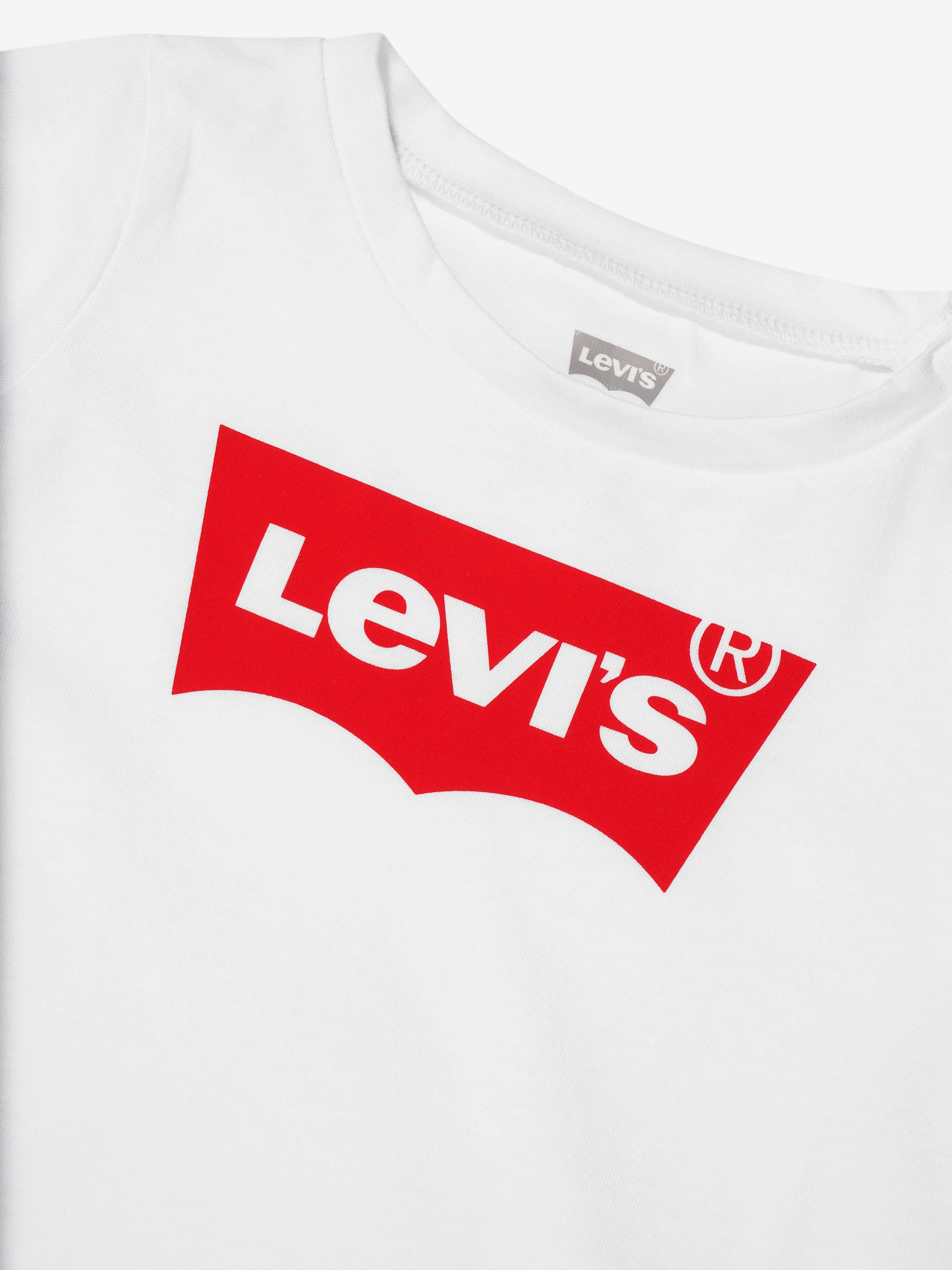 Levi's Wear Baby Girls Batwing A Line T-Shirt in White