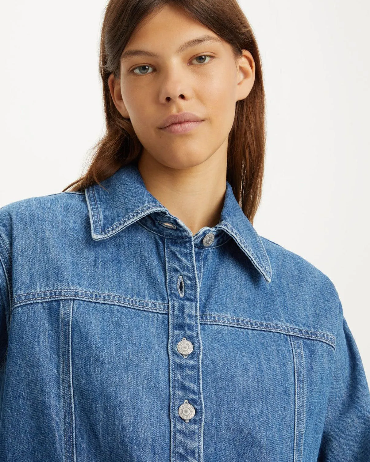Levi's® Womens Shay Denim Dress - Old 517 Blue X