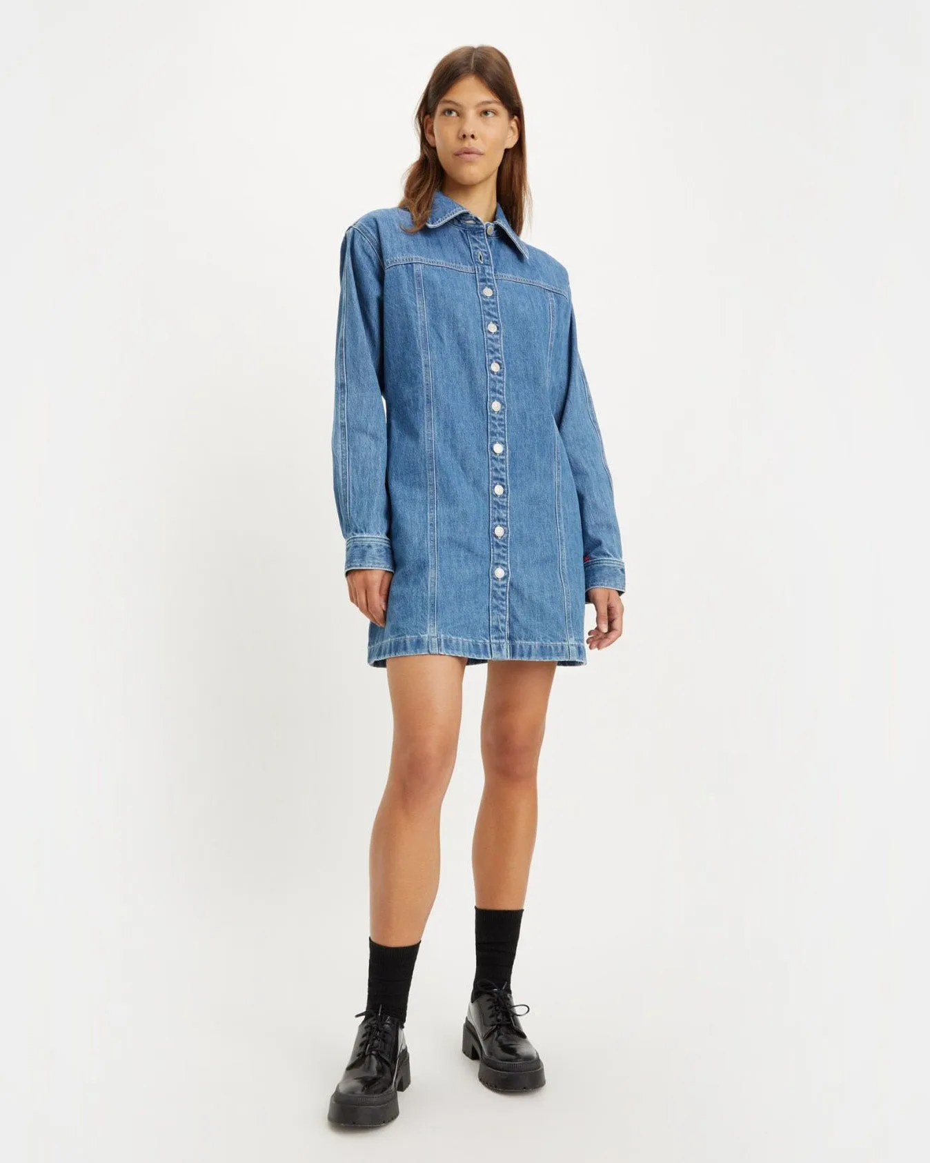 Levi's® Womens Shay Denim Dress - Old 517 Blue X