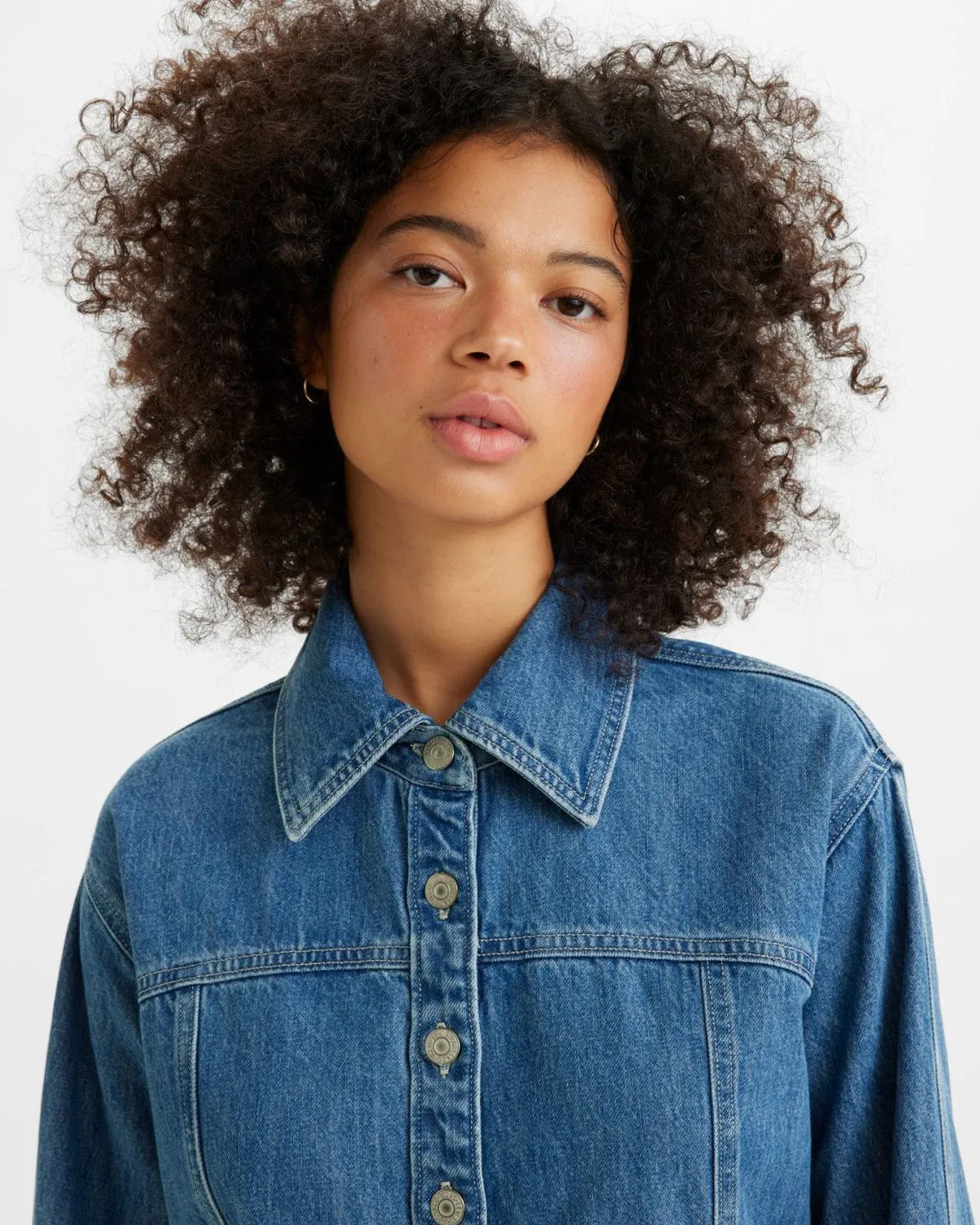 Levi's® Womens Shay Denim Dress - Old 517 Blue X