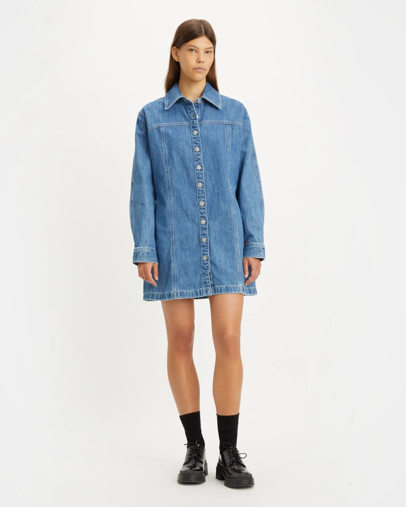 Levi's® Womens Shay Denim Dress - Old 517 Blue X