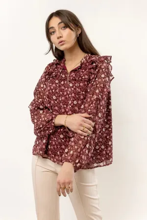 Lin Lin Floral Top - FINAL SALE