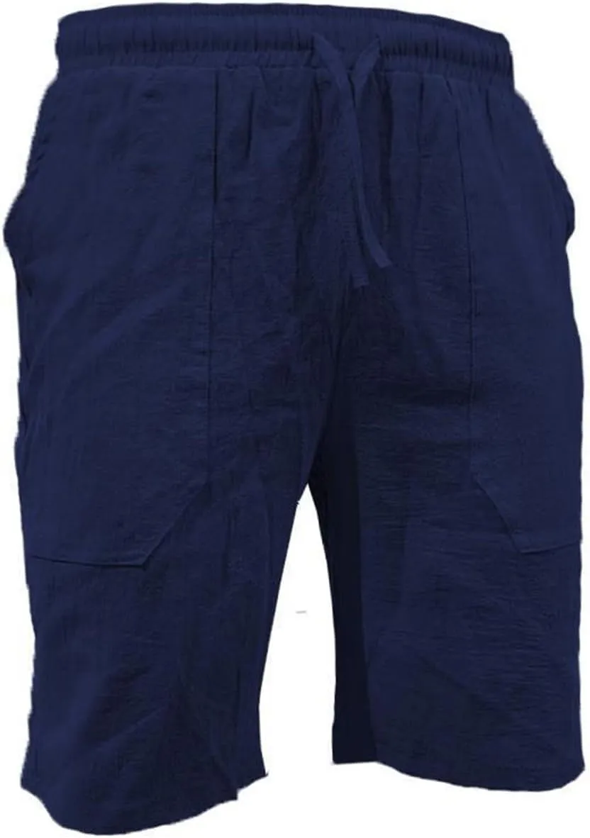 Linen Shorts for Men Men's Sports Shorts Beach Shorts Casual Cotton Linen Shorts Casual Shorts for Men Carpenter