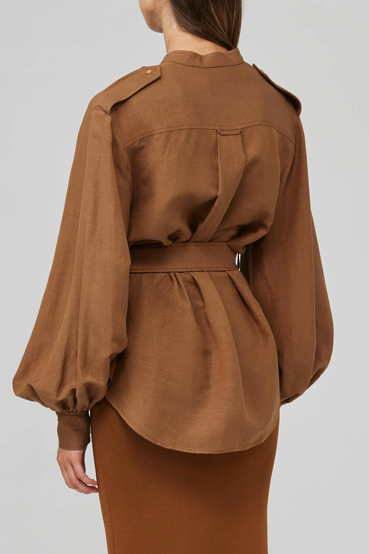 Lola Shirt- Chocolate