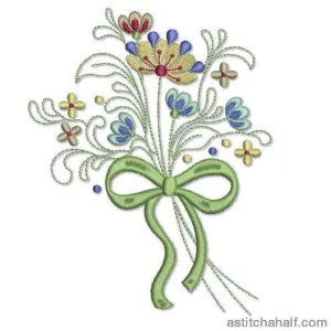Meadow Bow Bouquet