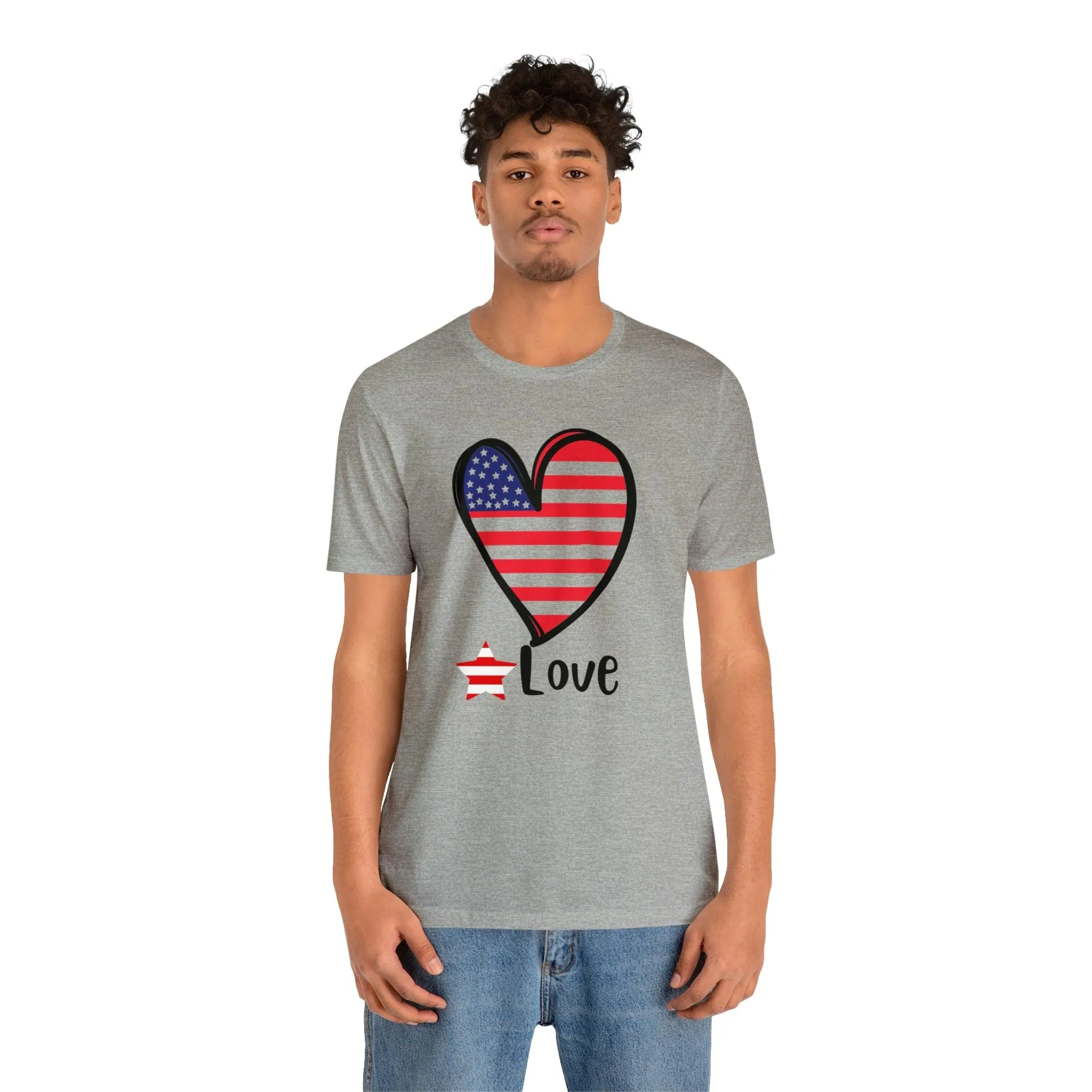 Memorial Day shirt, Love flag shirt, Independence Day, 4th of July shirt