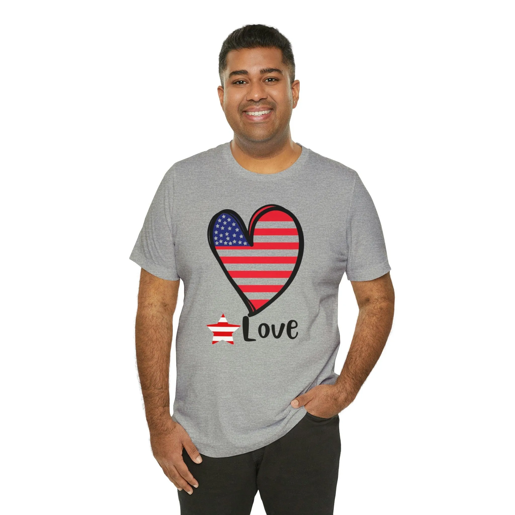 Memorial Day shirt, Love flag shirt, Independence Day, 4th of July shirt
