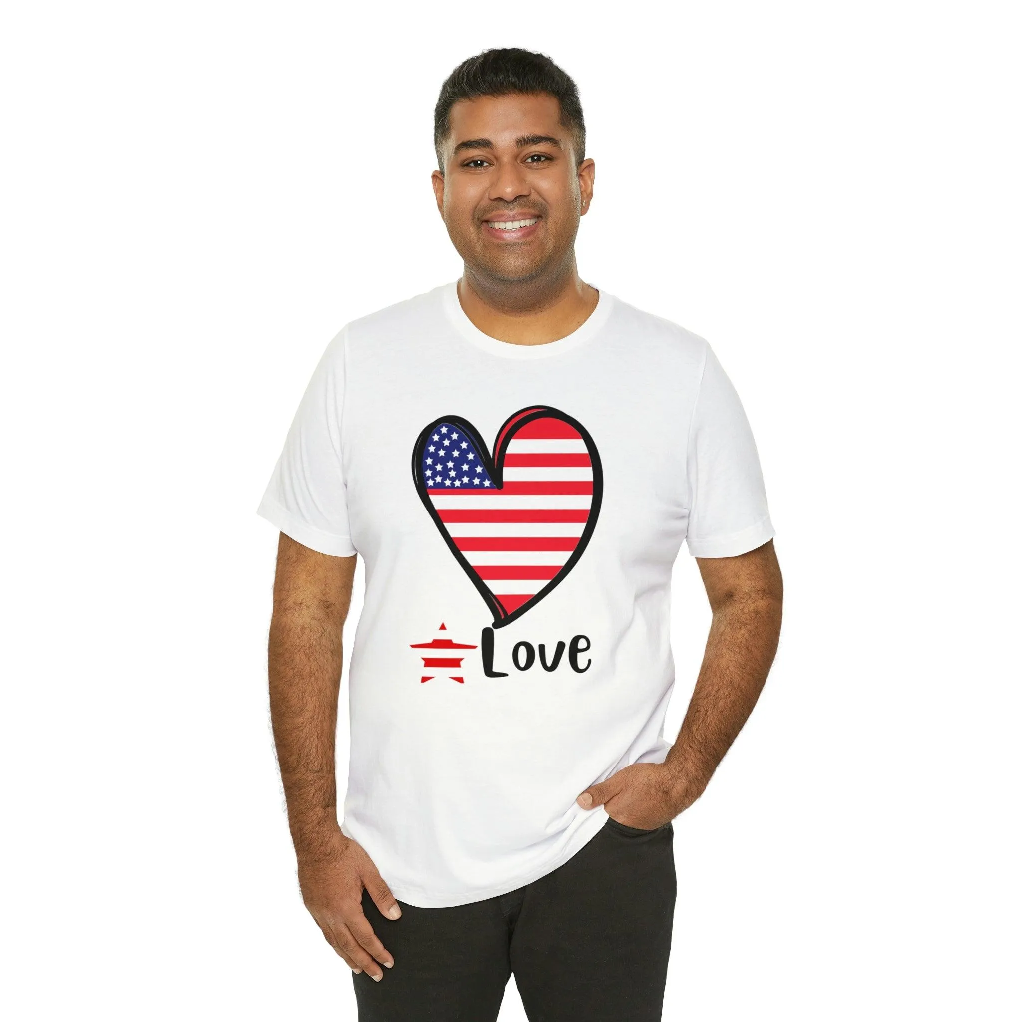 Memorial Day shirt, Love flag shirt, Independence Day, 4th of July shirt