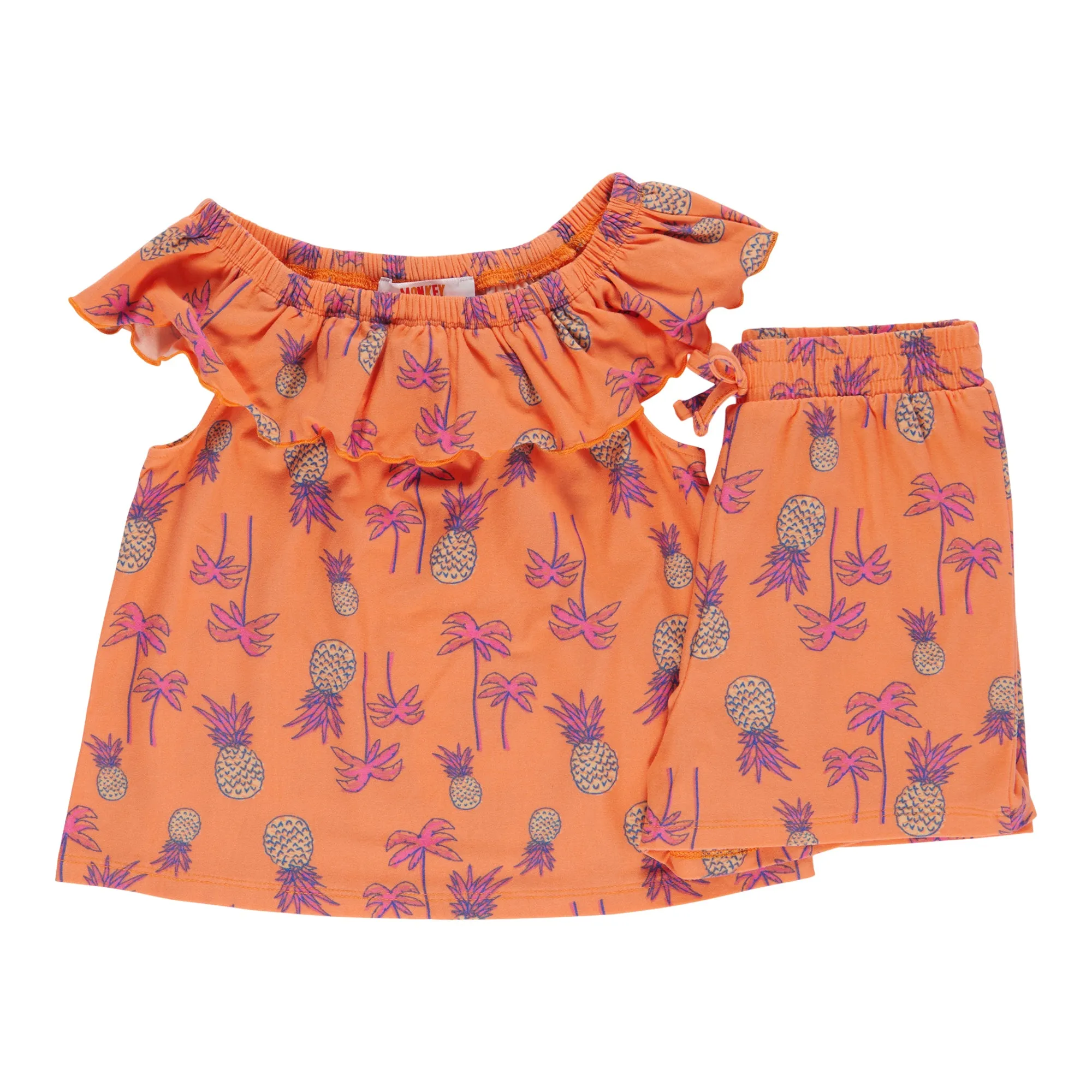 MONKEY BARS Toddler Girl's Sleeveless Top Set, 2-Piece
