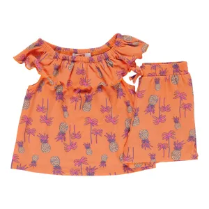 MONKEY BARS Toddler Girl's Sleeveless Top Set, 2-Piece