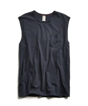Muscle Tank in Navy