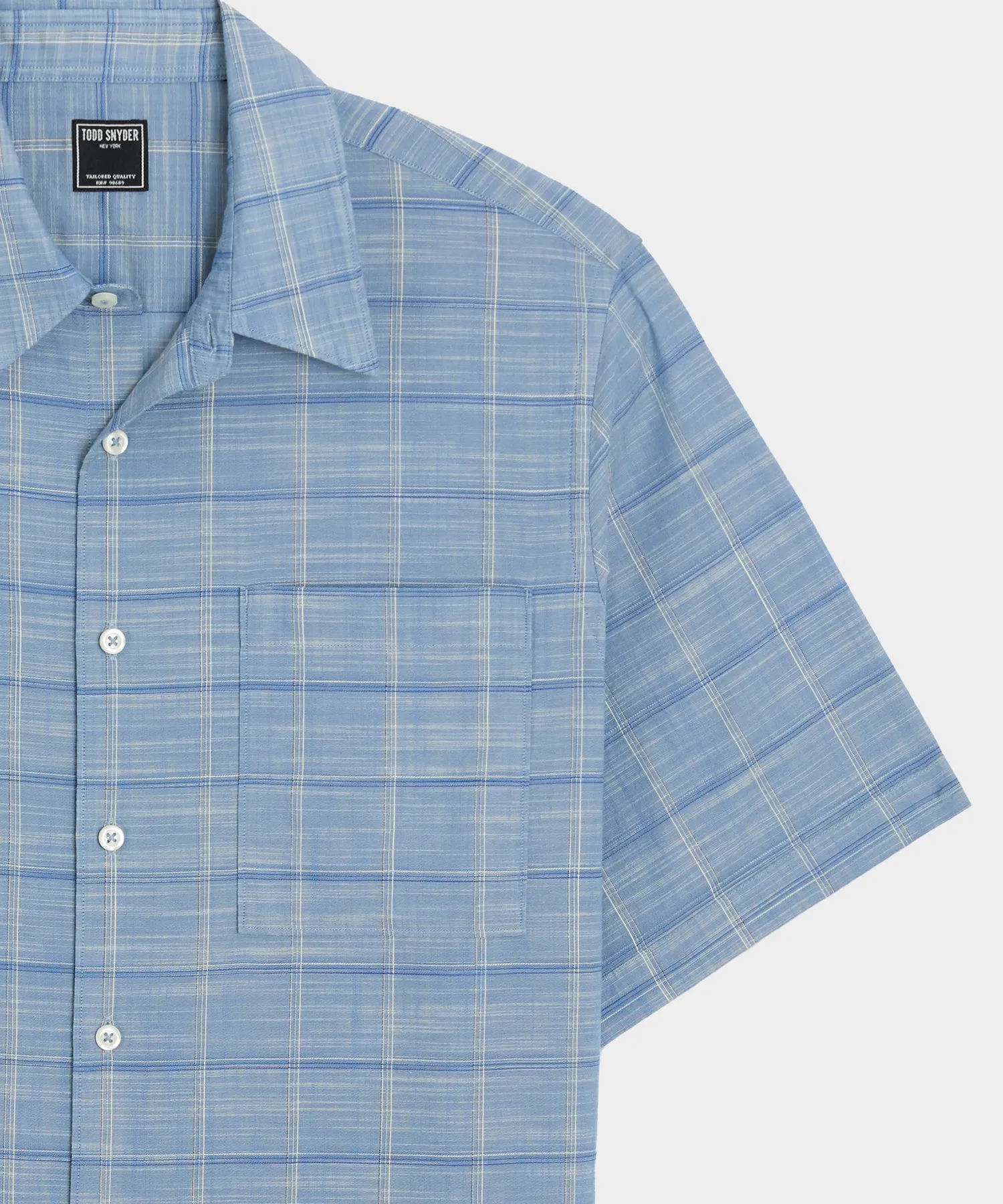 Relaxed Summerweight Point Collar Shirt